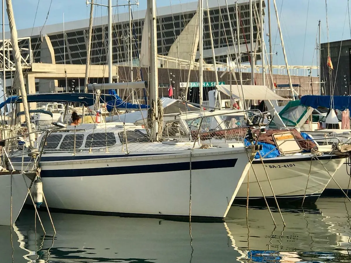 Båthotell Sleep & Boats Barcelona City Sant Adrià de Besòs