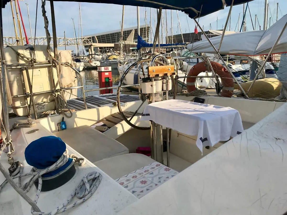 Båthotell Sleep & Boats Barcelona City Sant Adrià de Besòs Spanien